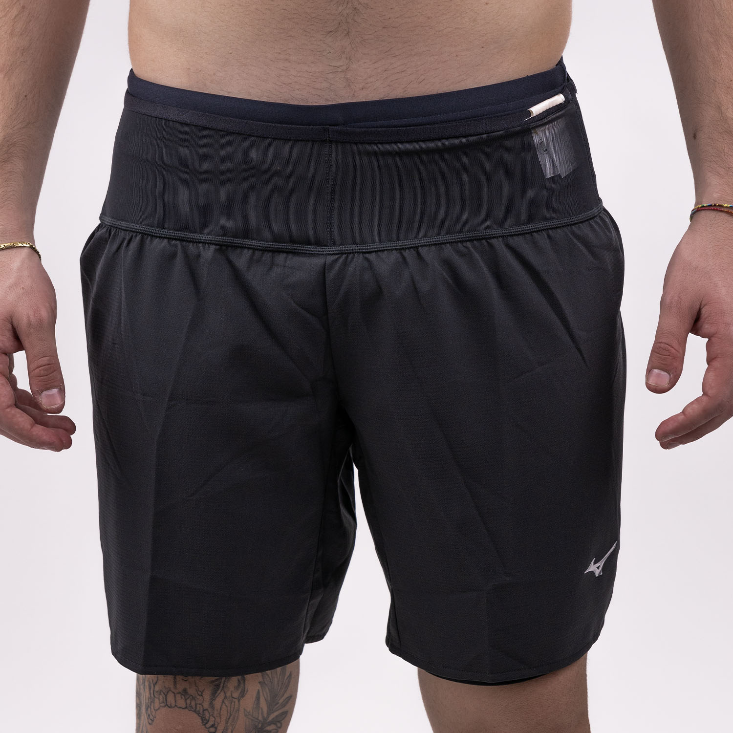 Mizuno TR ER 2 in 1 8in Shorts Black