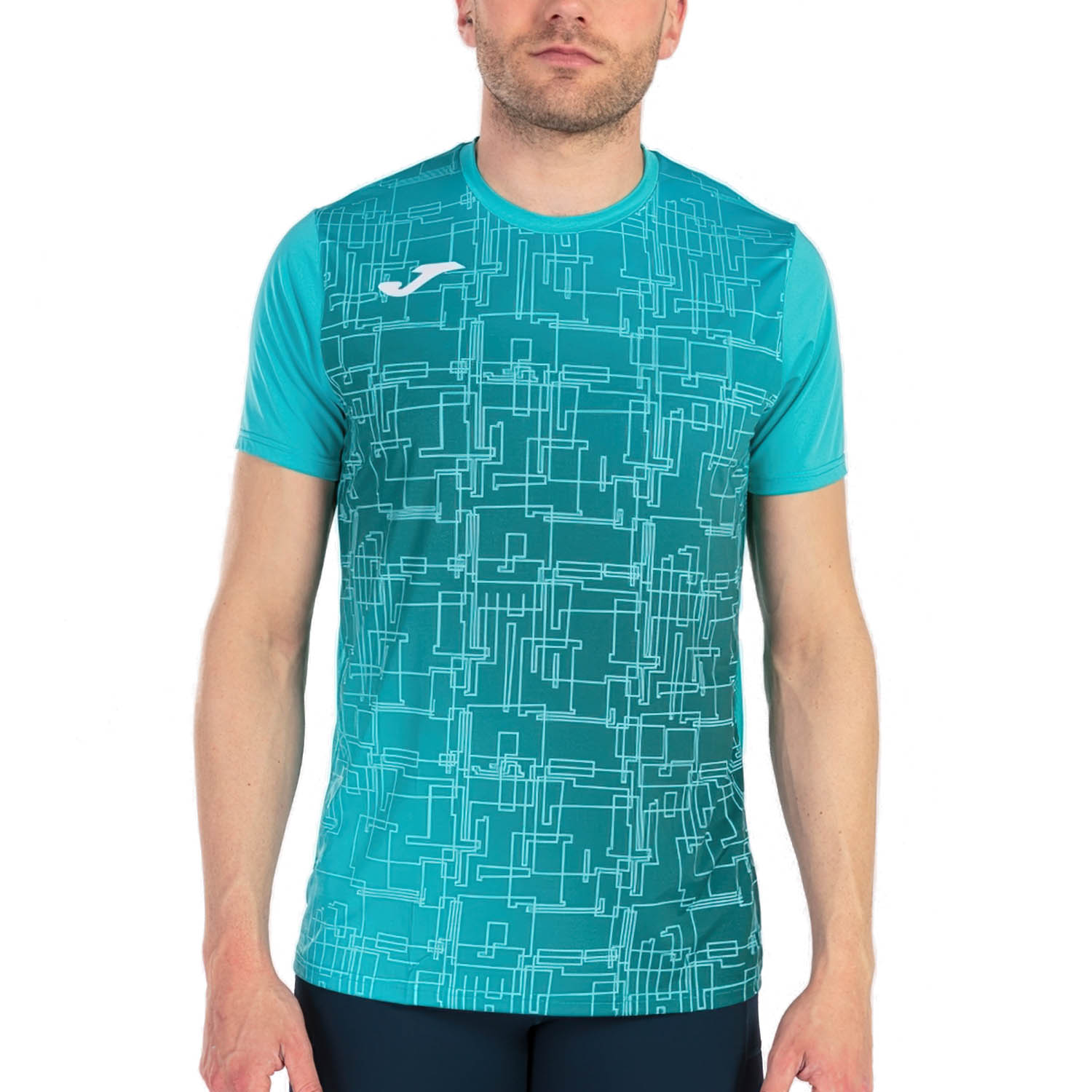 Joma Elite VIII Camiseta Turquoise