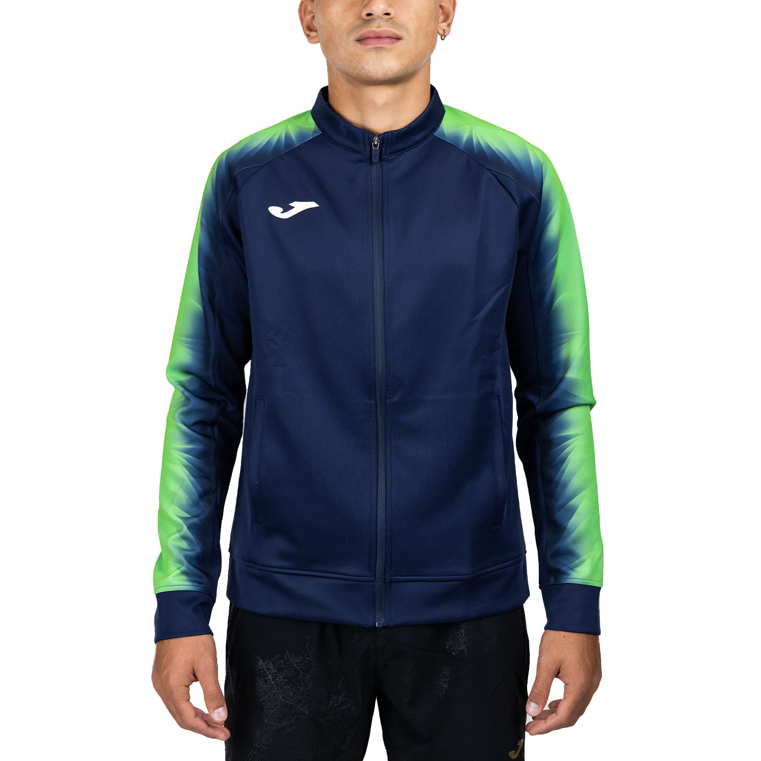 Joma Elite XI Chaqueta Navy/Fluor Green