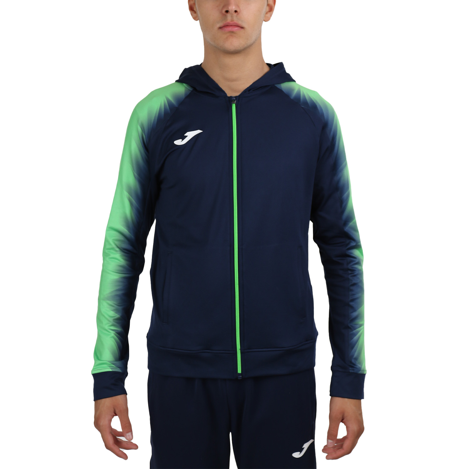 Joma Elite XI Pro Sudadera Navy/Fluor Green