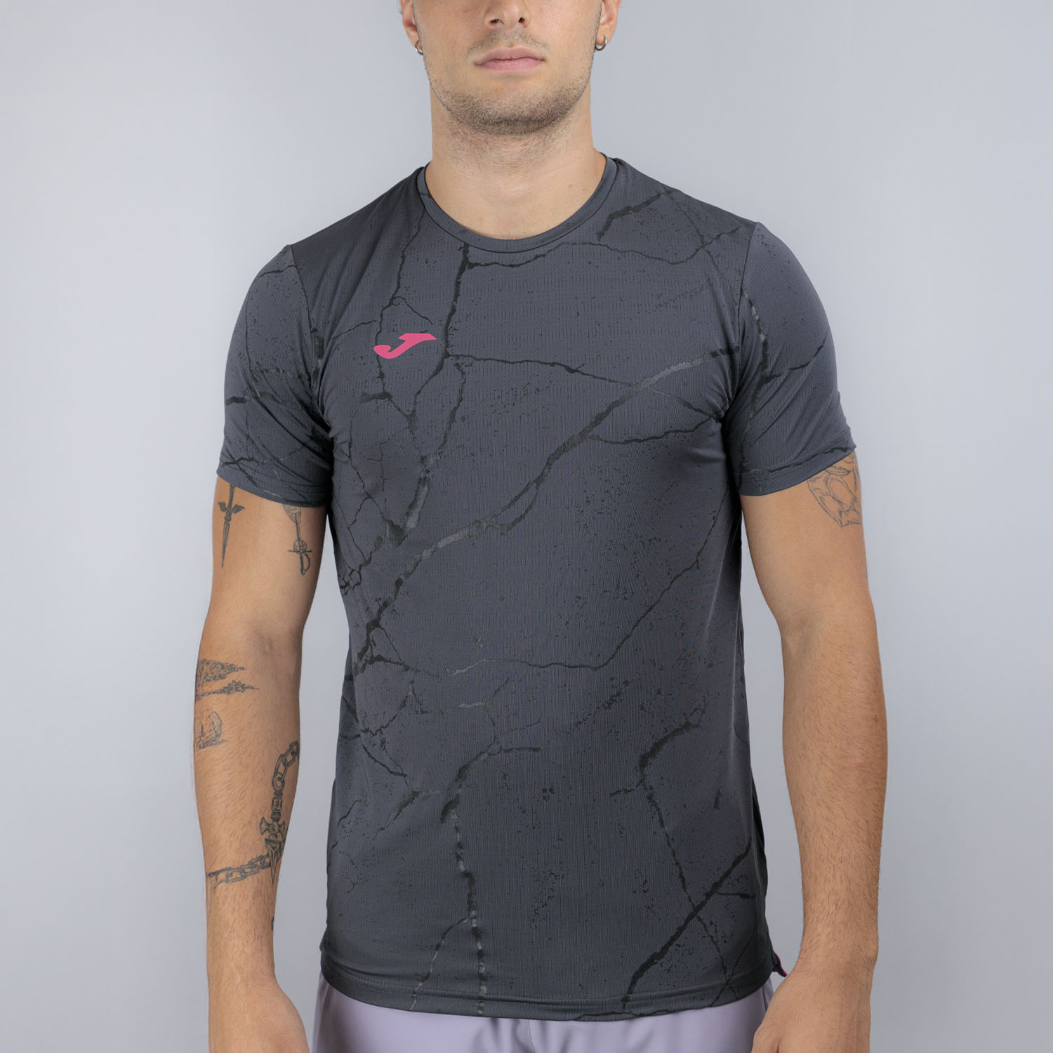 Joma R-Night Graphic Camiseta Dark Gray/Black