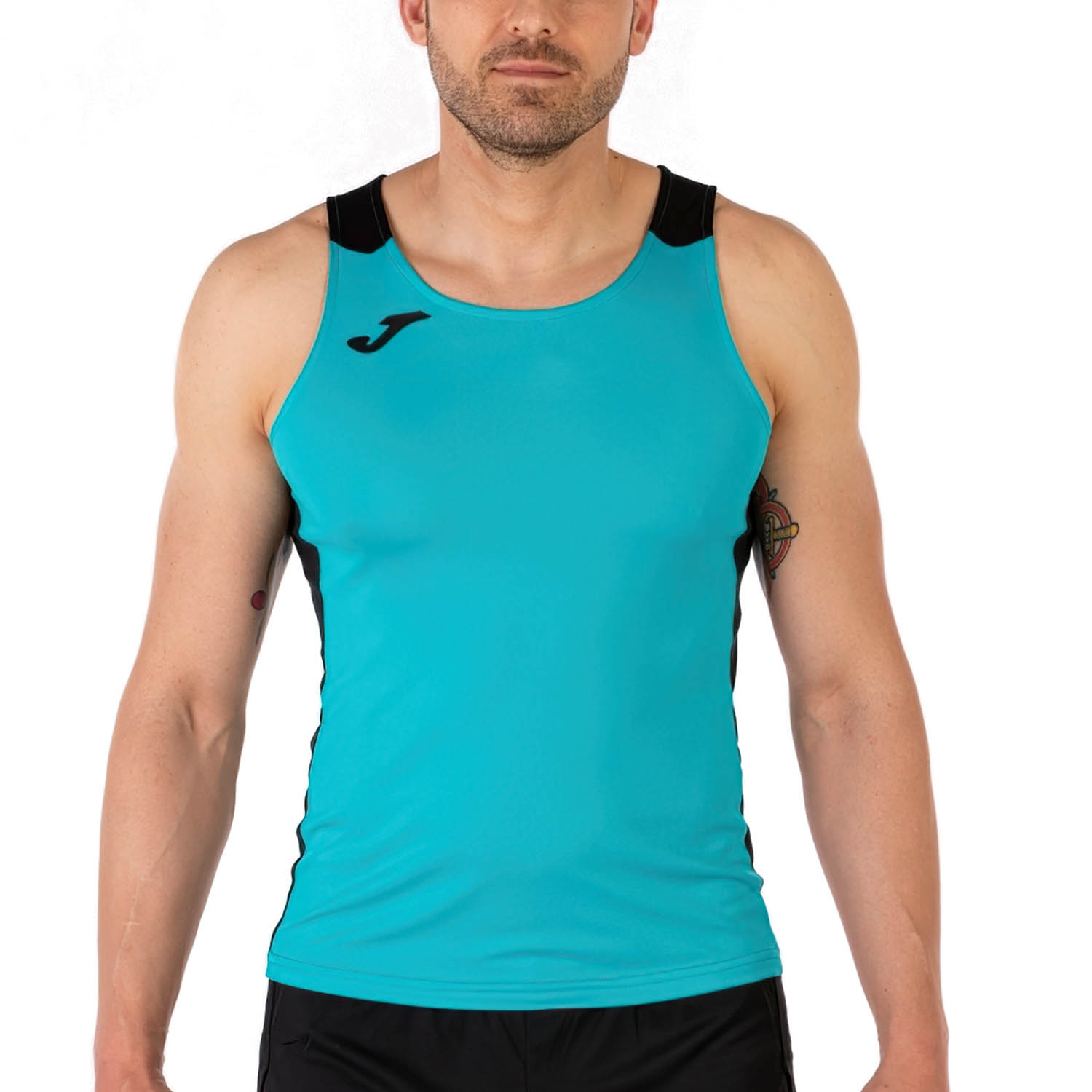 Joma Record II Top Turquoise/Black