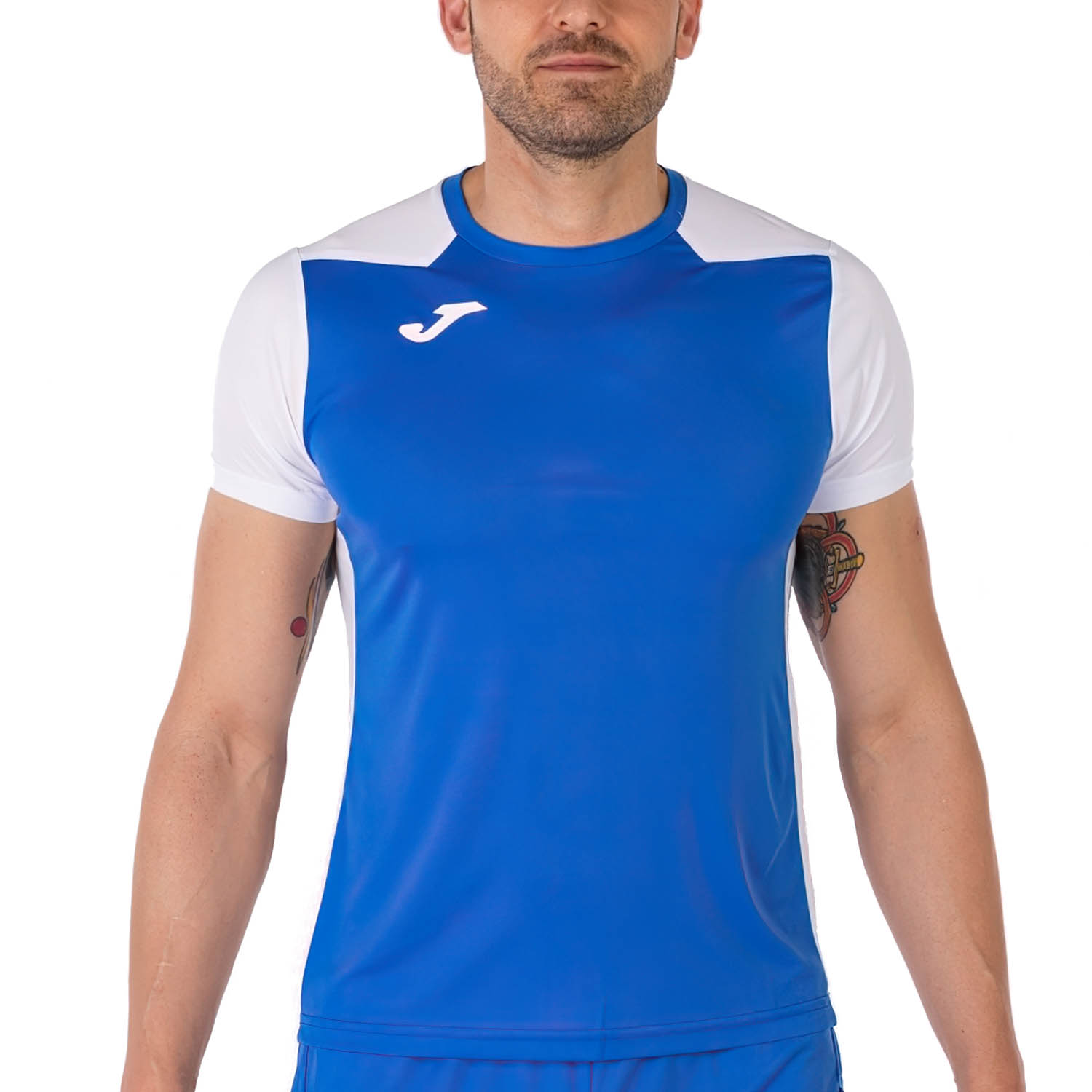 Joma Record II Camiseta Royal/White