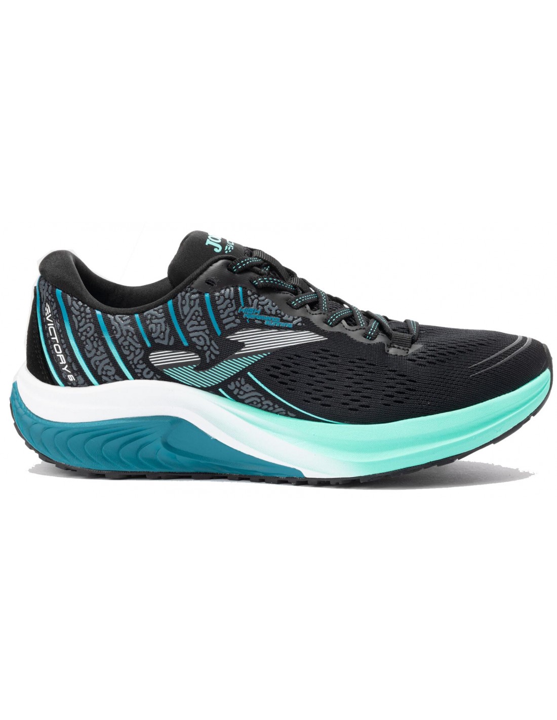 JOMA ZAPATILLAS RUNNING VICTORY 2531 NEGRO/AZUL HOMBRE