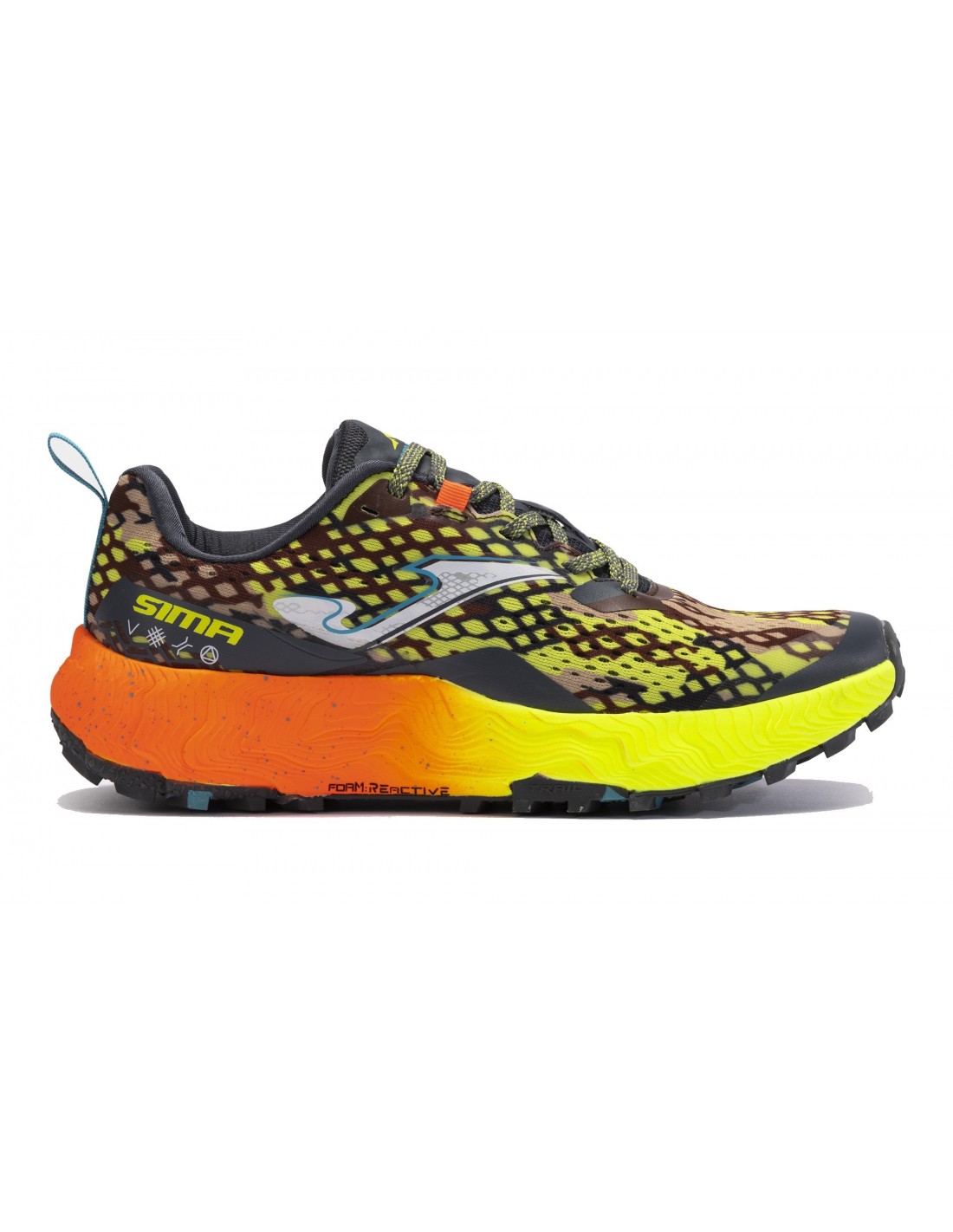 JOMA ZAPATILLAS TRAIL SIMA 2416 MARRON/AMARILLO HOMBRE