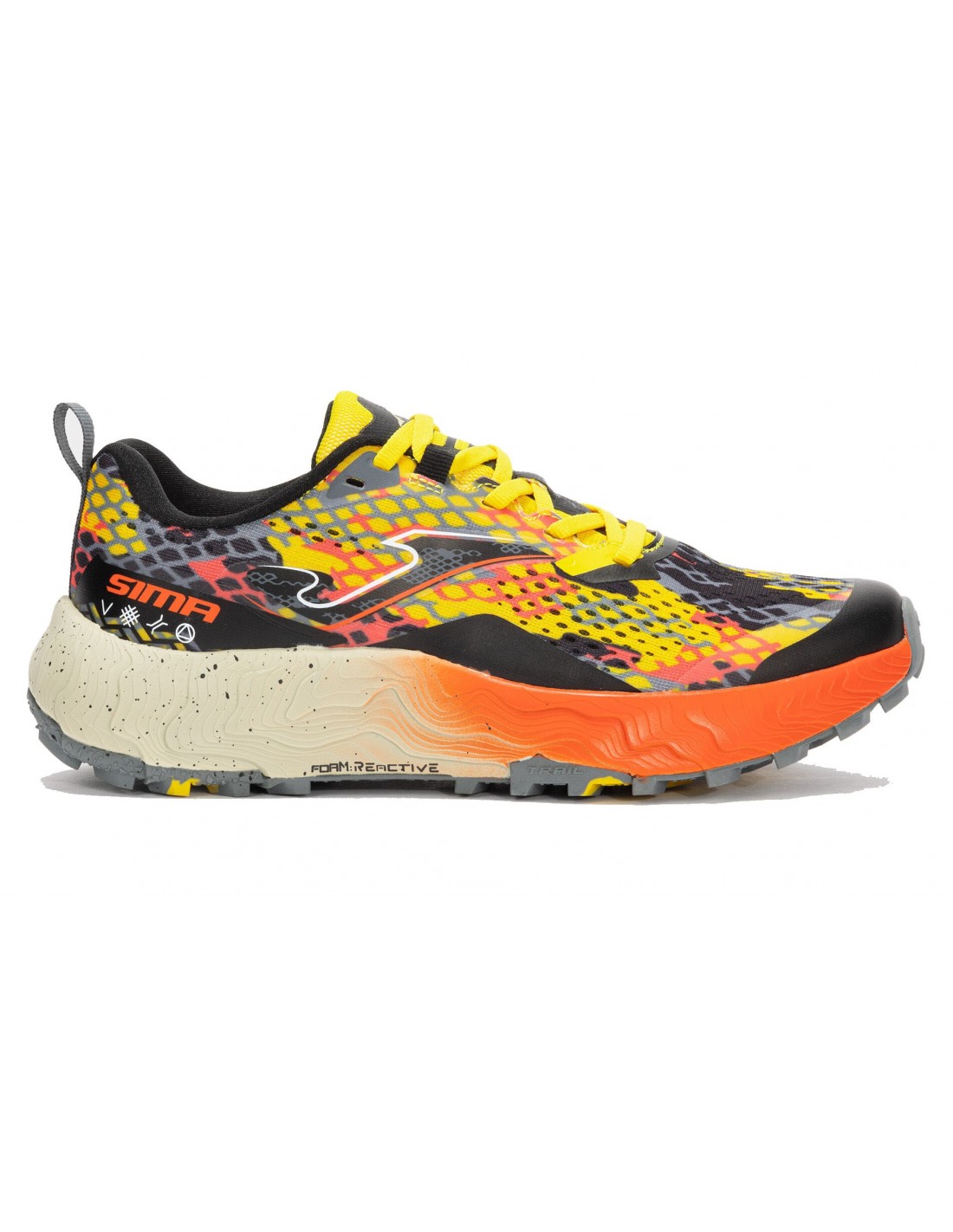JOMA ZAPATILLAS TRAIL SIMA 2528 MOSTAZA HOMBRE