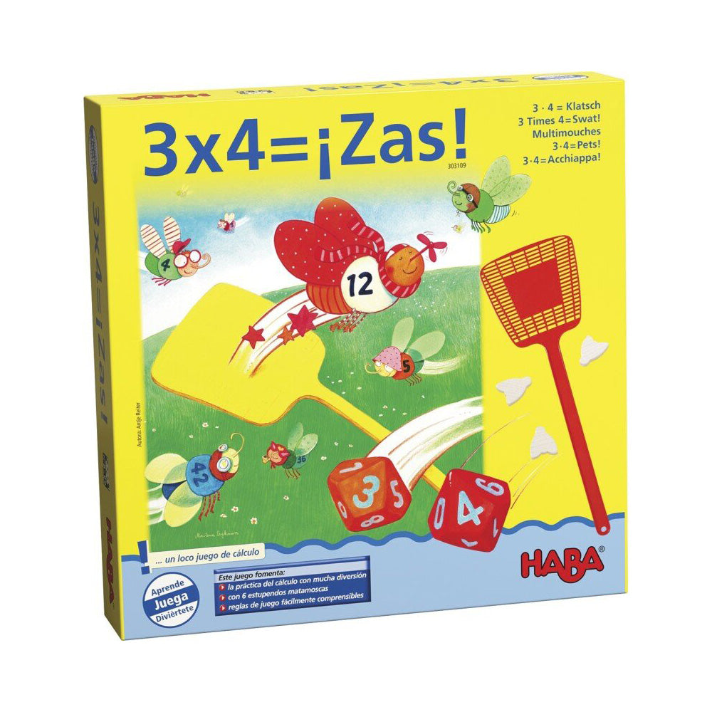 Juego de mesa - 3x4 = Zas! Haba