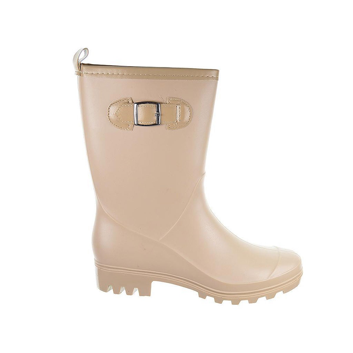 Kelara Botín de Agua Plantilla Acolchada de Lluvia Mujer K11109