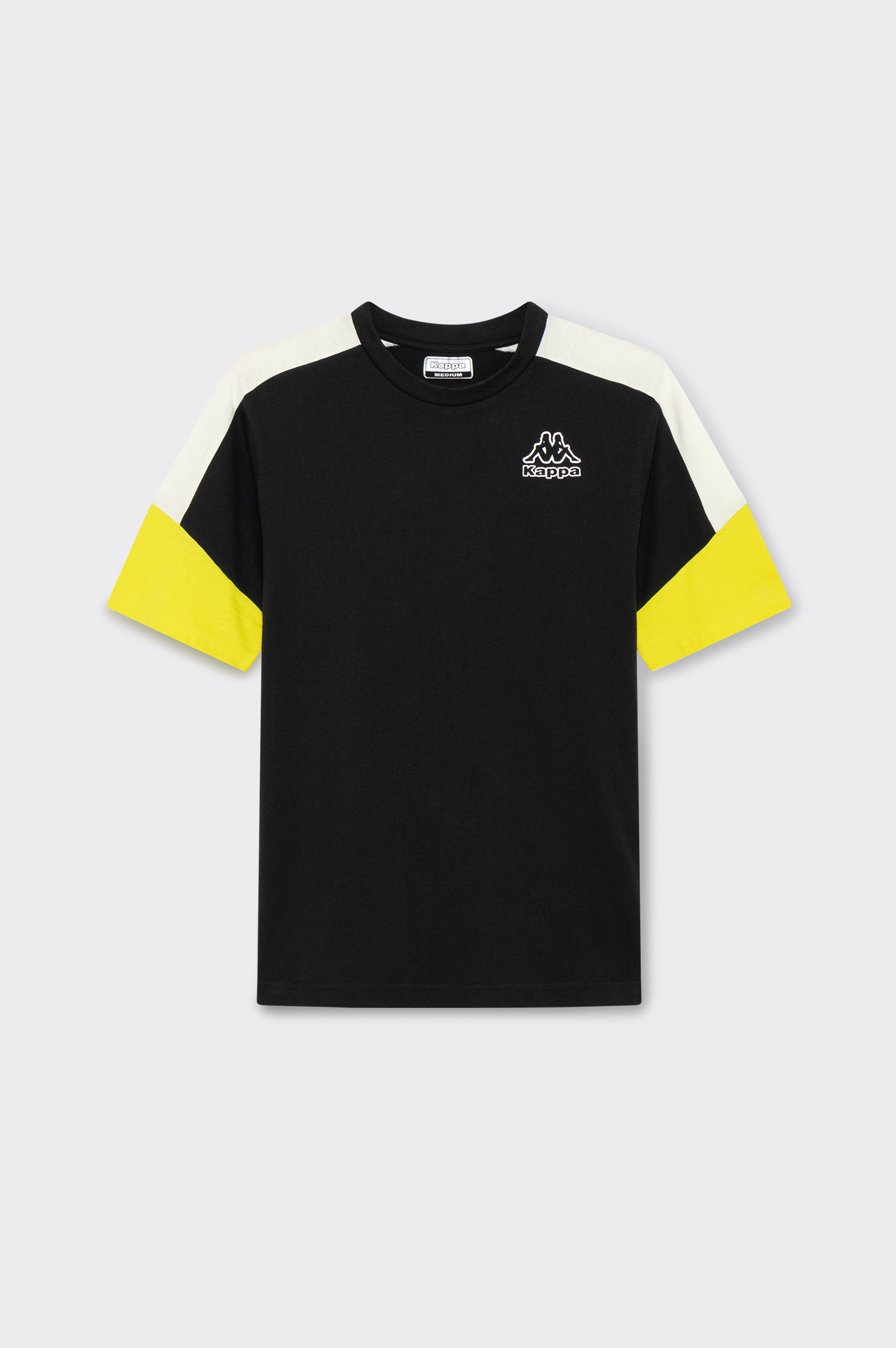 CAMISETA CASUAL Kappa FEEBAR HOMBRE NEGRA