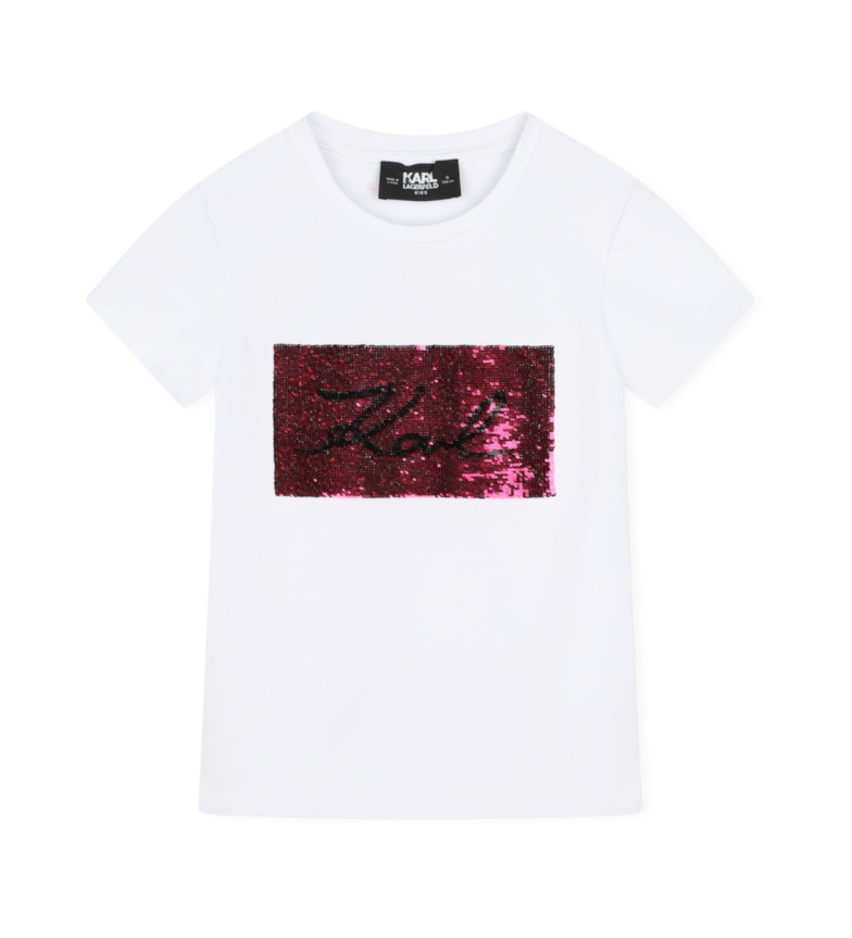 Karl Lagerfeld Camiseta manga corta blanco