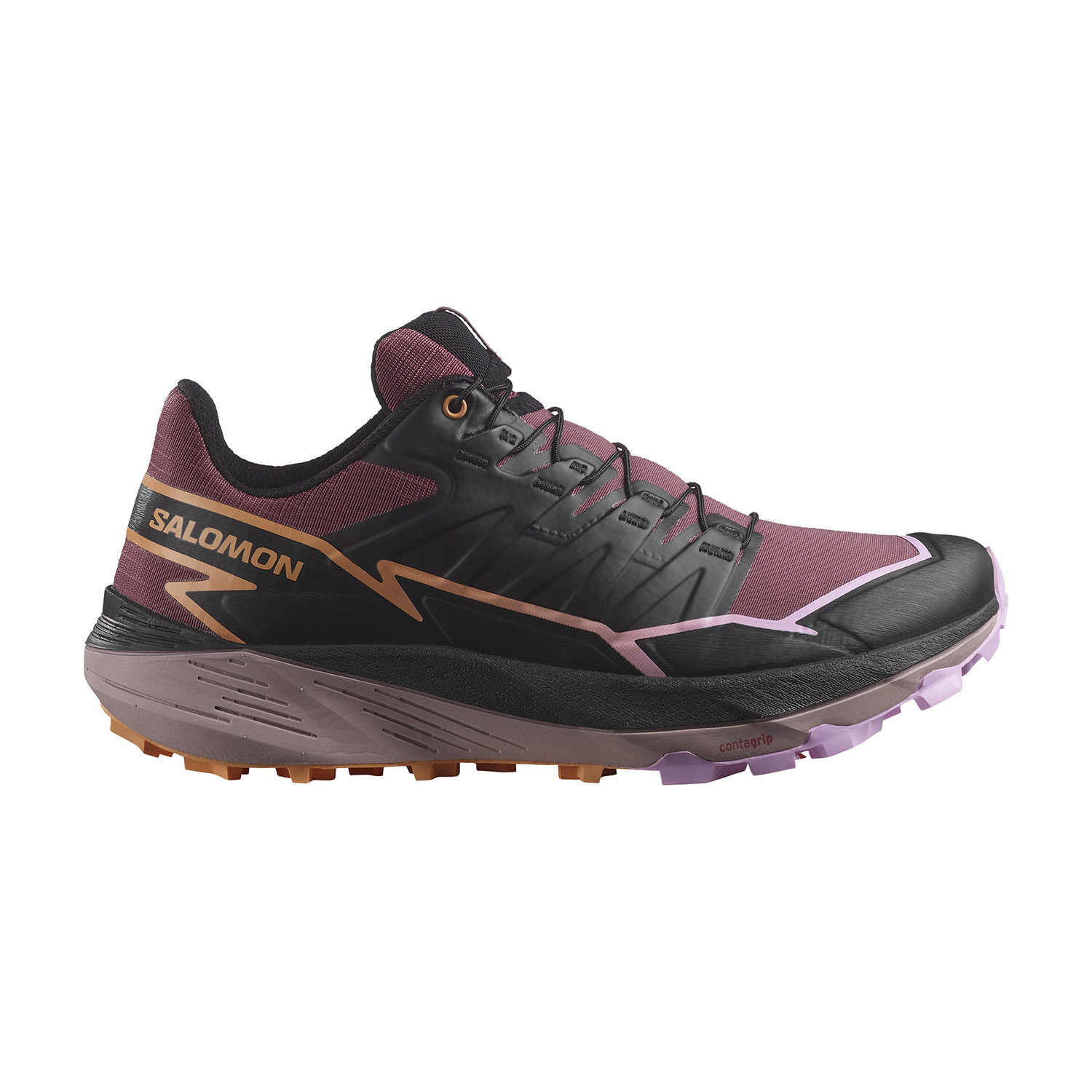 Salomon Thundercross Zapatillas Trail Running Mujer Nocturne/Black/Papaya