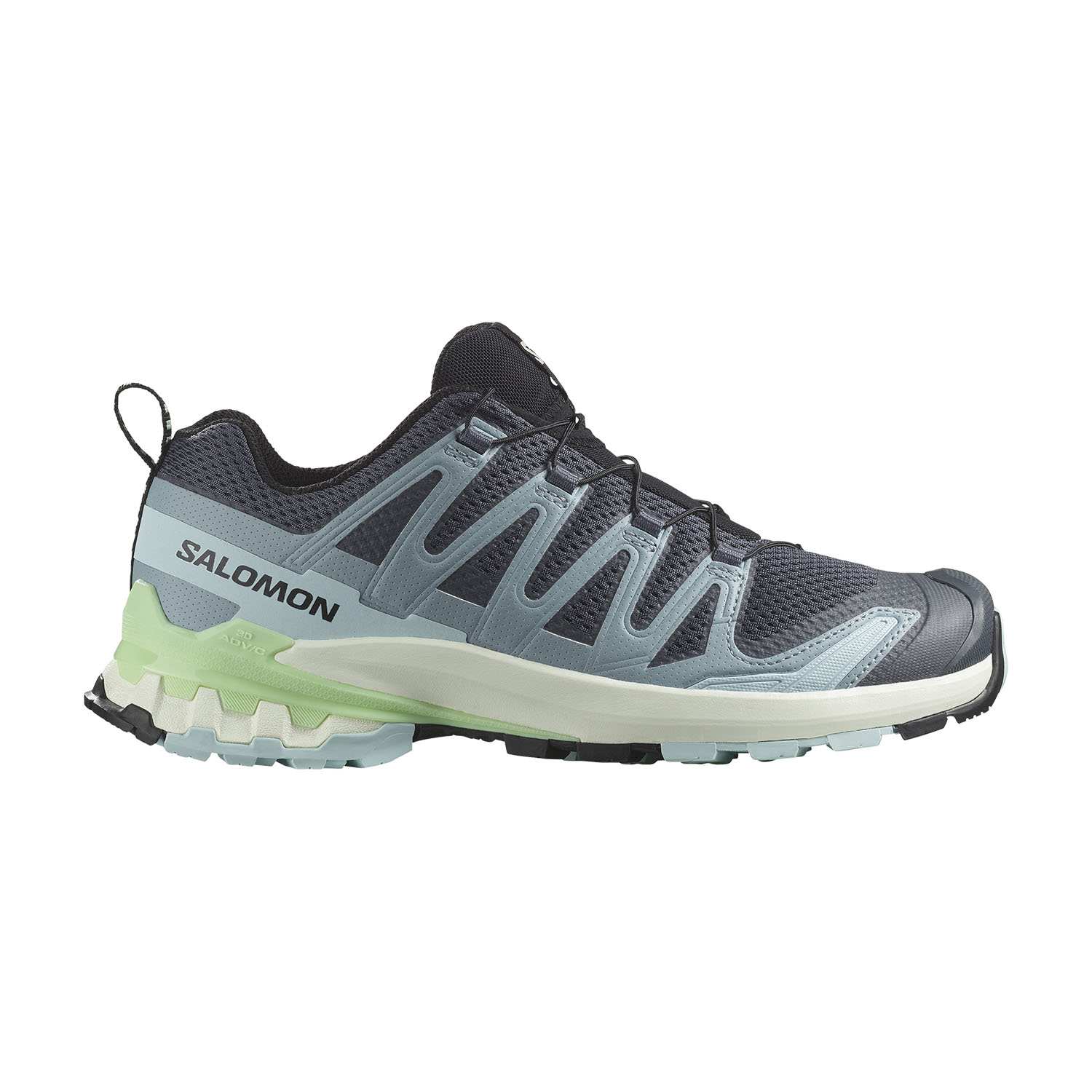 Salomon XA Pro 3D V9 Zapatillas Outdoor Mujer Turbulence/Iced Aqua/Patina Green