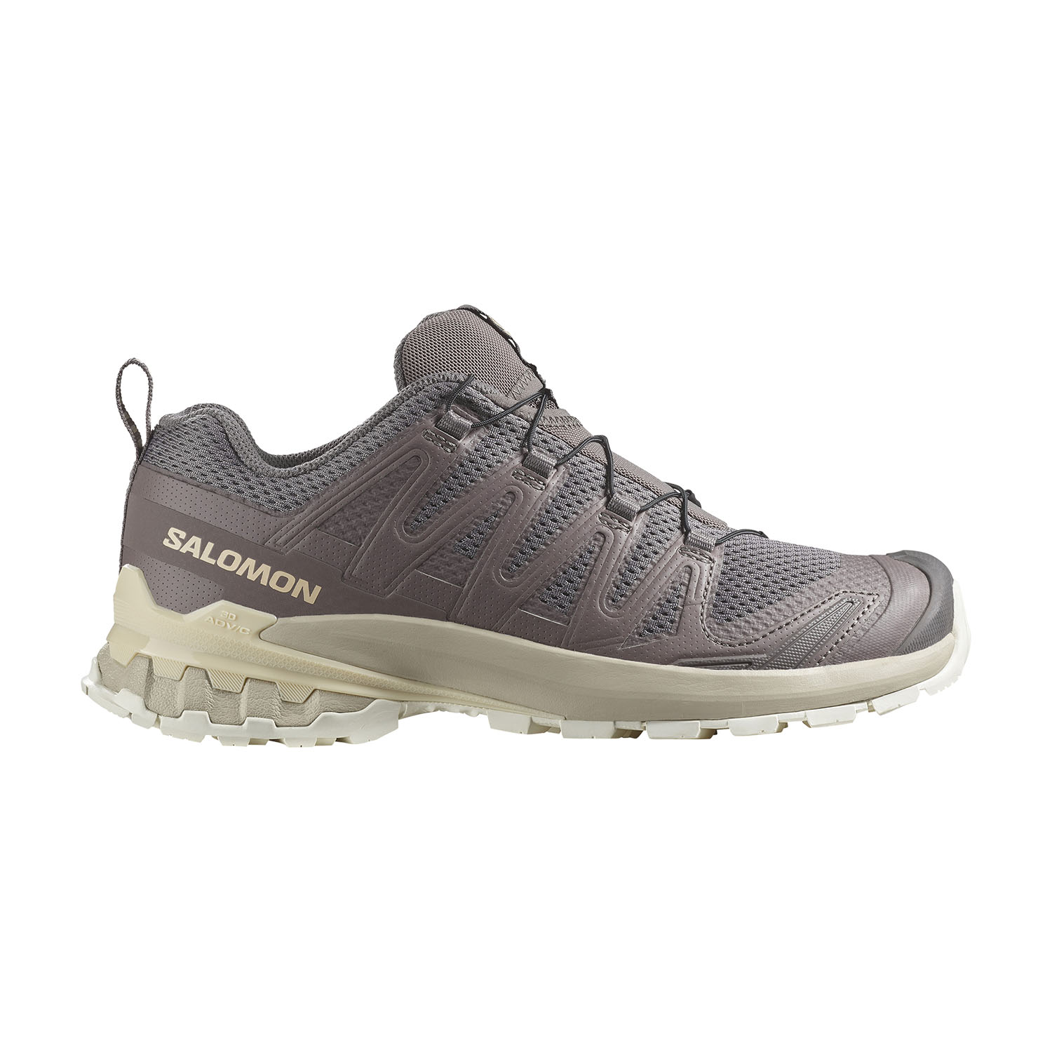 Salomon XA Pro 3D V9 Zapatillas Outdoor Mujer Plum Kitten/Oxford Tan/Tender Peach