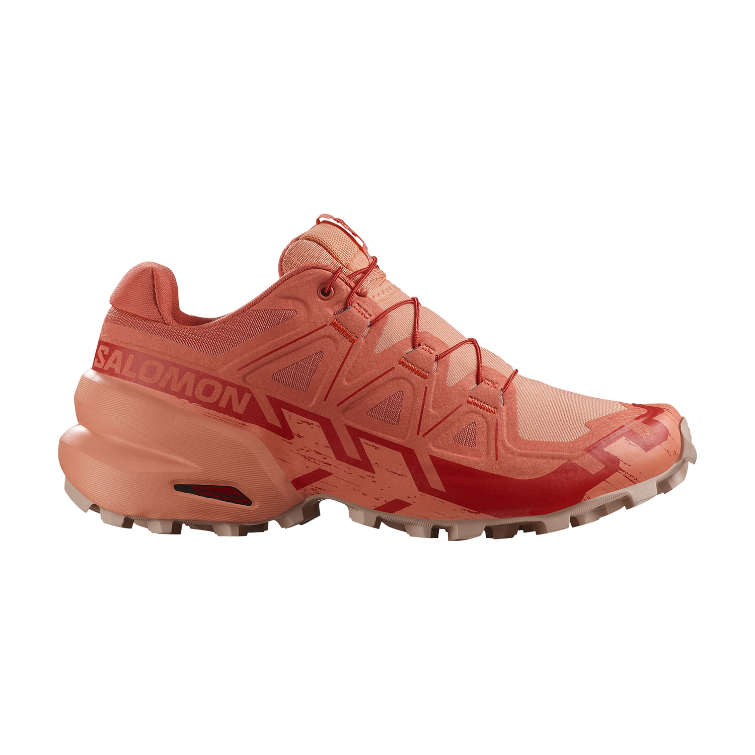 Salomon Speedcross 6 Zapatillas Trail Running Mujer Emberglow/Fusion Coral/Flame Scarlet
