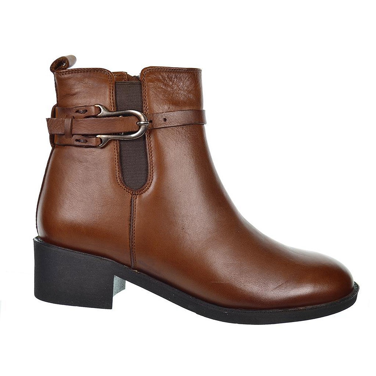 L700 Treintas 30s Botín Piel Confort Tacón Mujer Pies Delicados