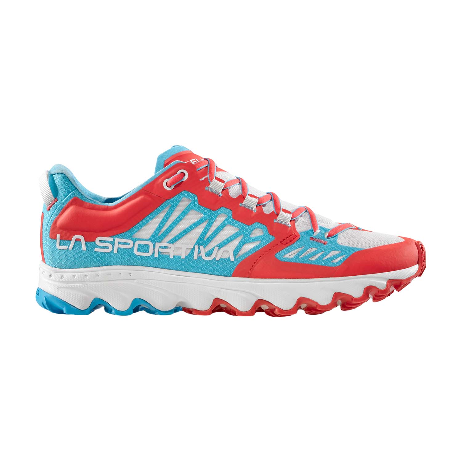 La Sportiva Helios III Zapatillas Trail Running Mujer Hibiscus/Malibu Blue