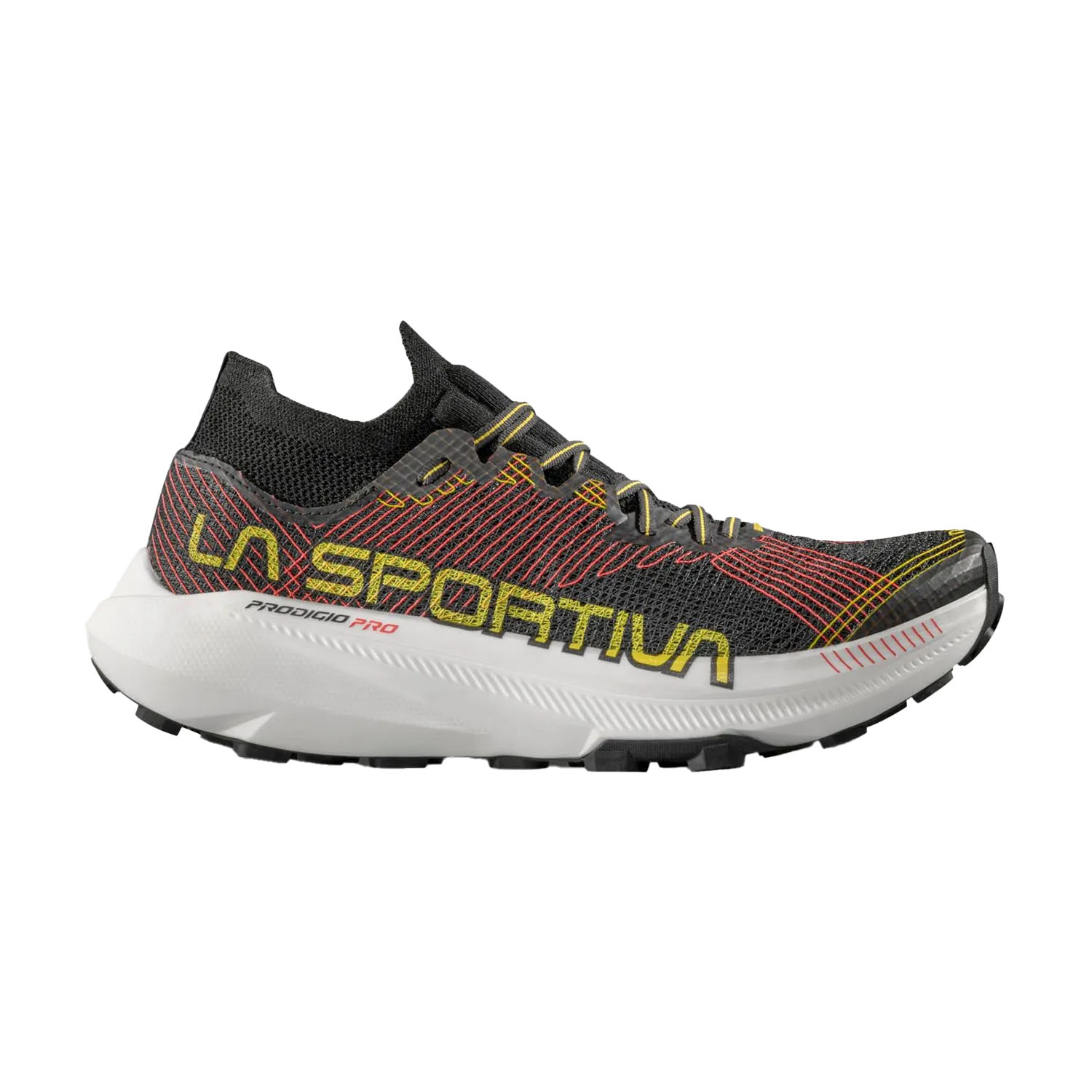 La Sportiva Prodigio Pro Zapatillas Trail Running Hombre Black/Yellow