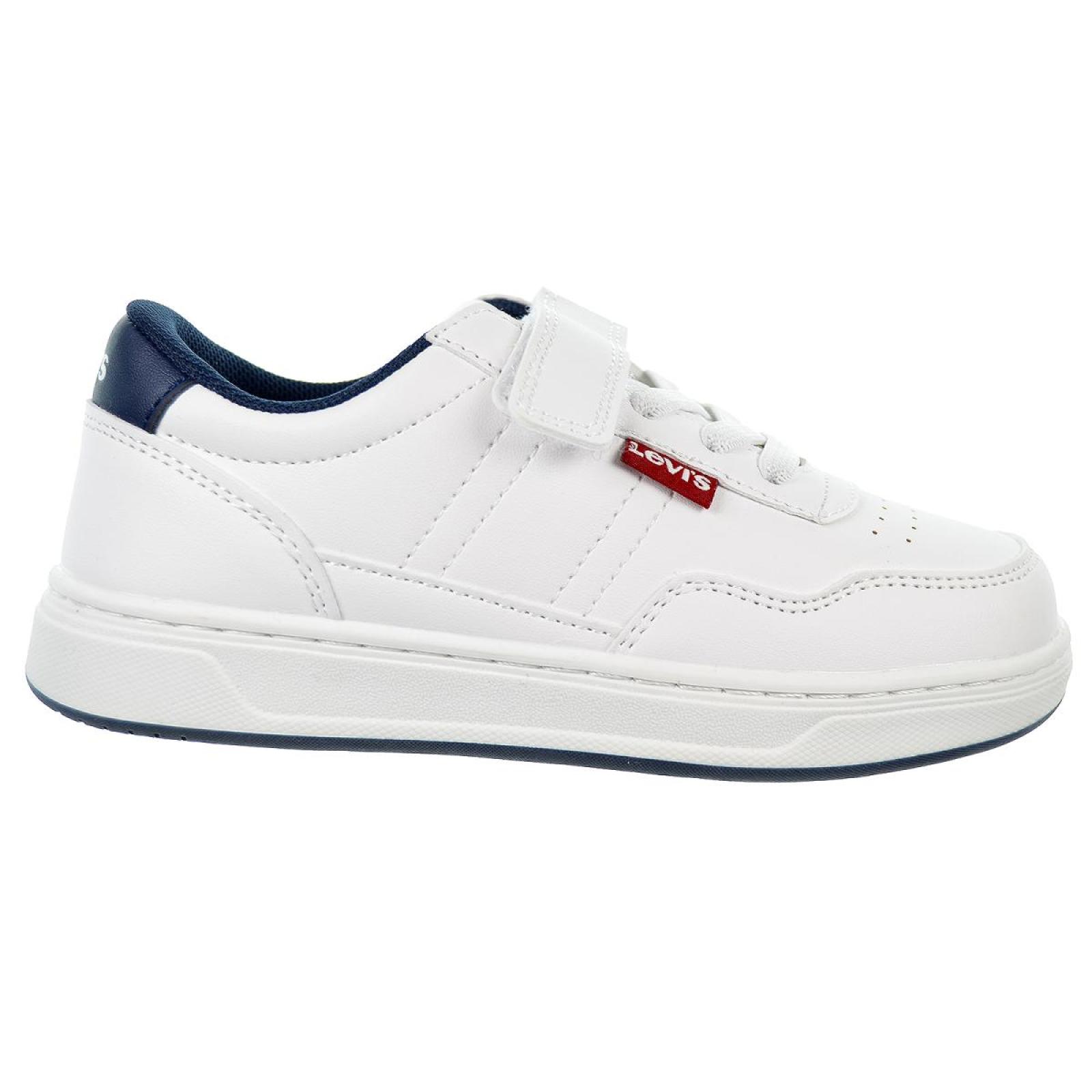 Levi´s Noah Zapato Casual Acolchado Velcro y Cordones Niño