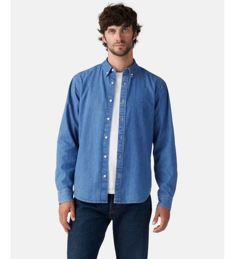 Levi's Camisa denim azul