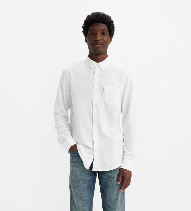 Levi's Camisa Sunset 1 Pocket Standard blanco
