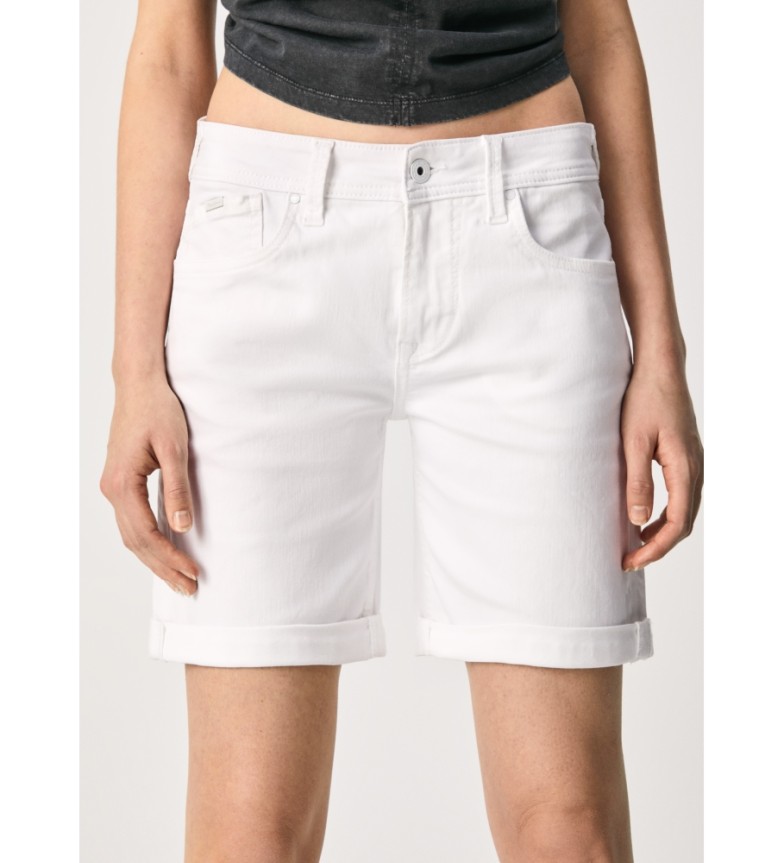 Pepe Jeans Bermudas Poppy blanco