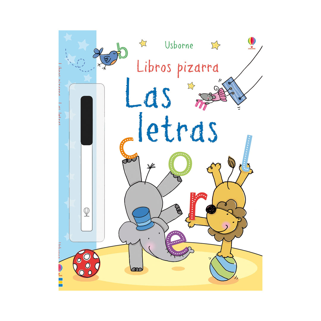 Libro pizarra: Las letras