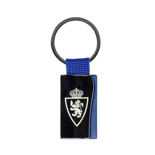 Llavero Real Zaragoza Real Zaragoza Escudo Metálico Gris