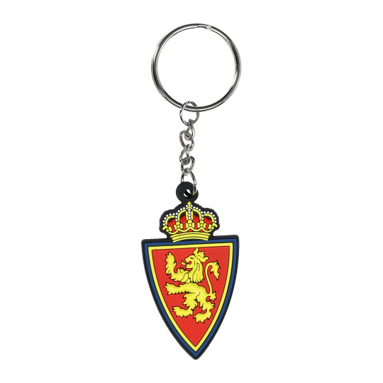 Llavero Real Zaragoza Real Zaragoza Llavero PVC Escudo Blanco