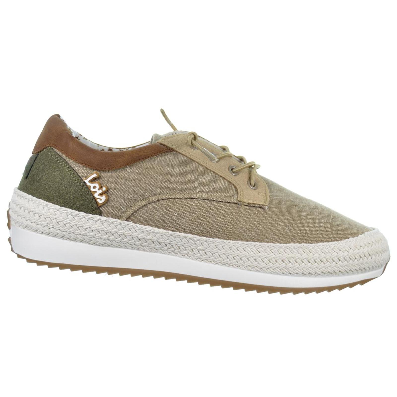 Lois 61331 Zapatilla Textil Acolchado Cordones Hombre