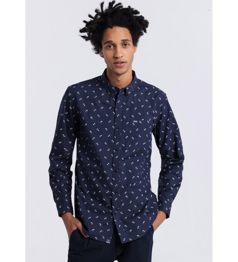 Lois Jeans Camisa de manga larga marino