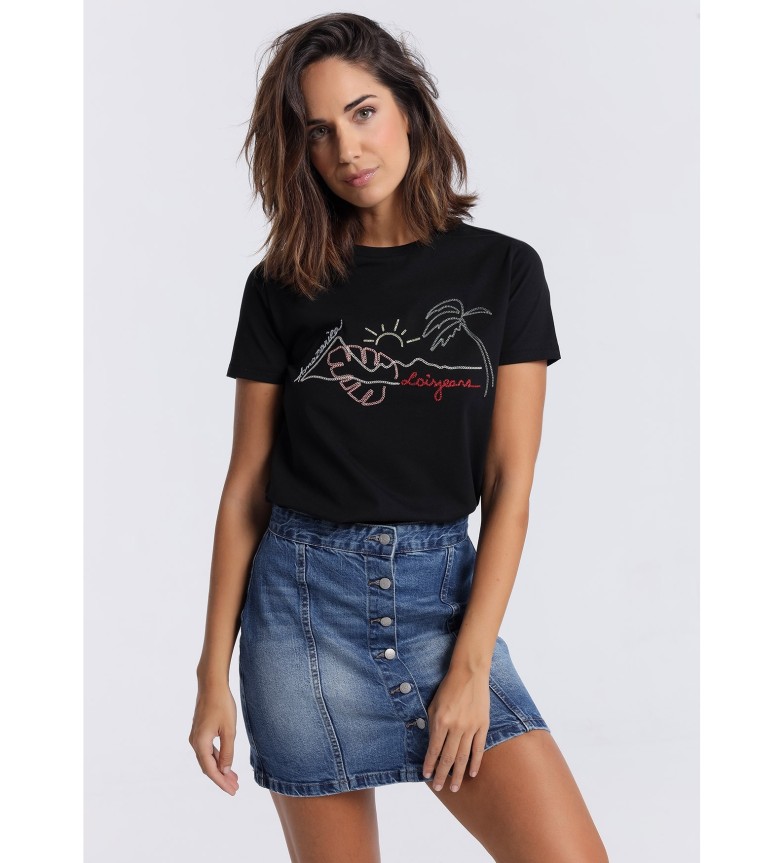 Lois Jeans Falda Tejana azul