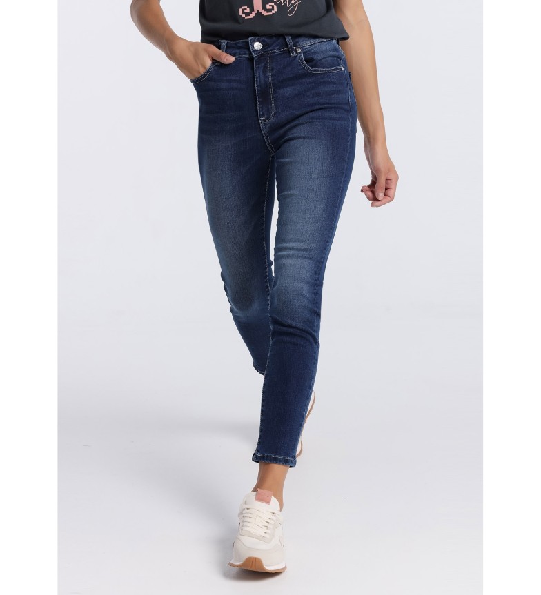 Lois Jeans Jeans | Caja Media - High Waist skinny ankle marino