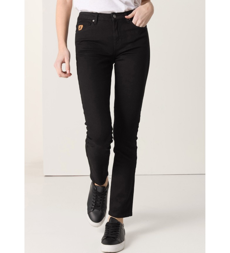 Lois Jeans Jeans Tiro bajo Skinny negro