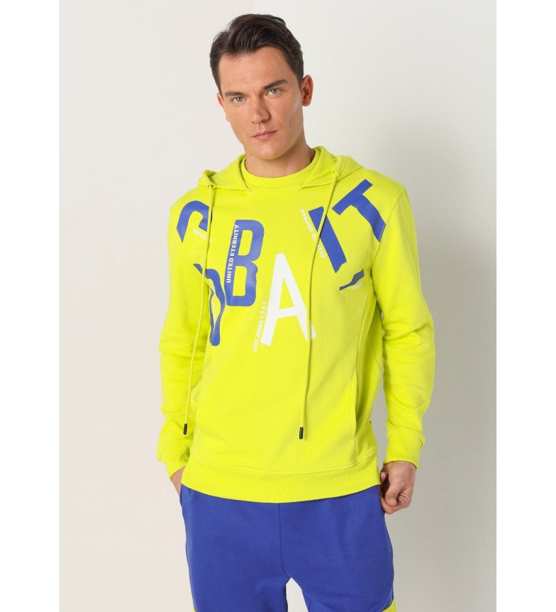 Lois Jeans Sudadera con capucha verde