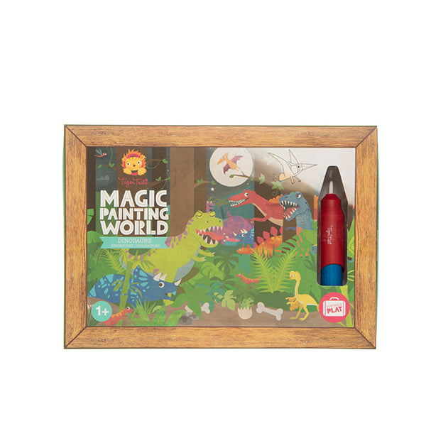 Libro mágico Painting World Tiger Tribe - Dinosaurs