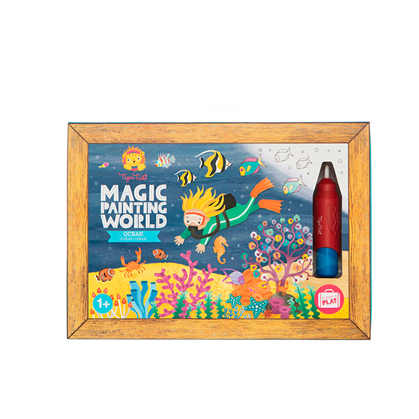 Libro mágico Painting World Tiger Tribe - Ocean