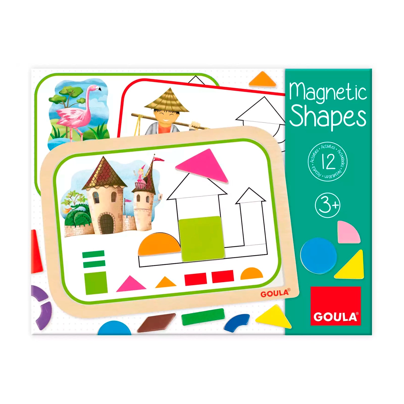 Juego educativo Magnetic Shapes - Goula