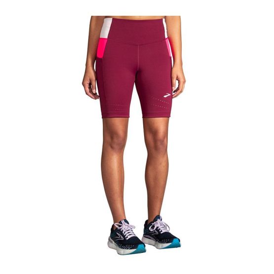 MALLA CORTA BROOKS METHOD 8” MUJER