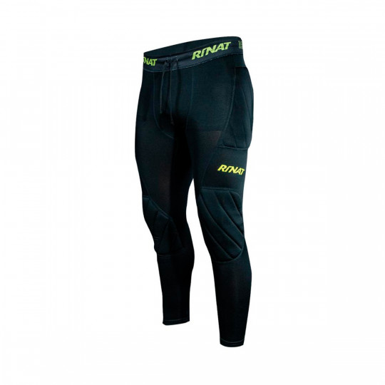 Malla larga Rinat Padded Compression Leggin Black-Neon Yellow