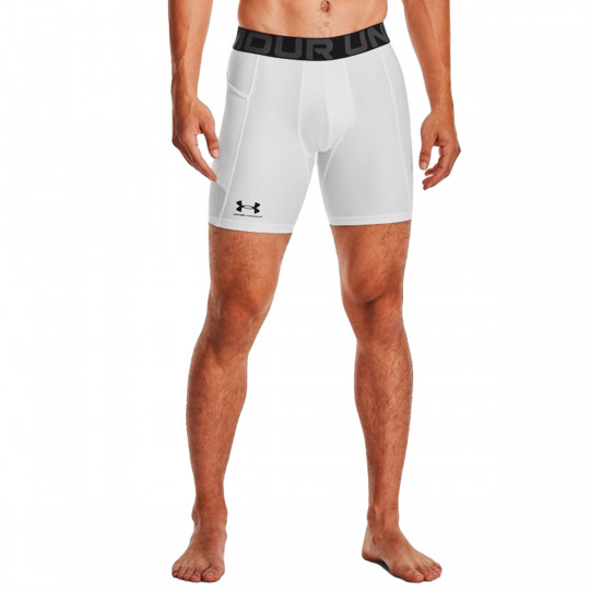 Malla corta Under Armour HeatGear Compression White-Black