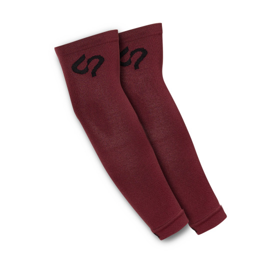 Manguitos SP Fútbol Compresivo Antiabrasión Granate-Negro