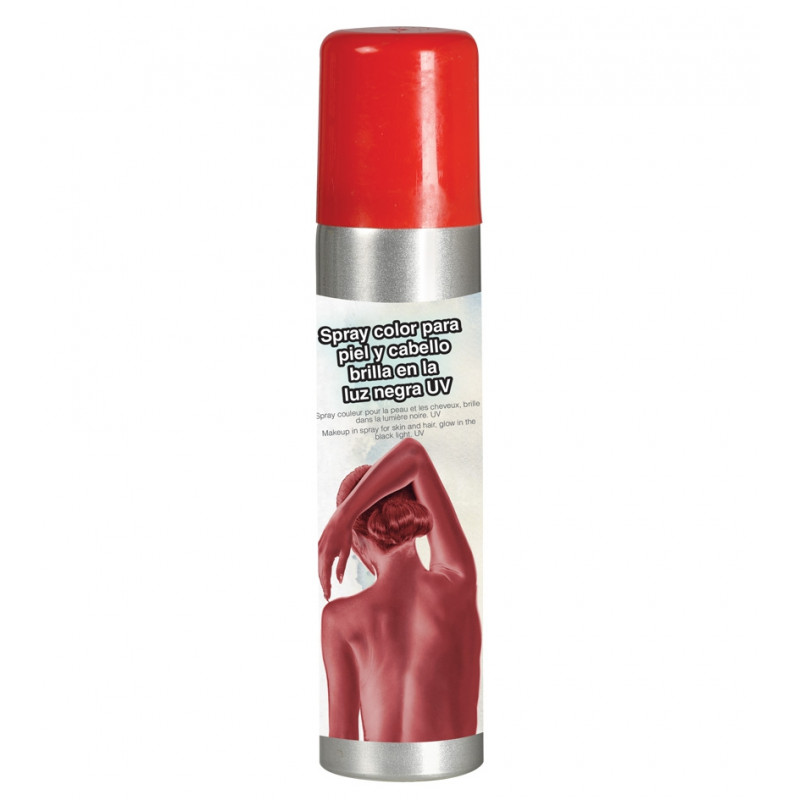 Maquillaje en spray rojo para cuerpo y cara-19-2D2-17130