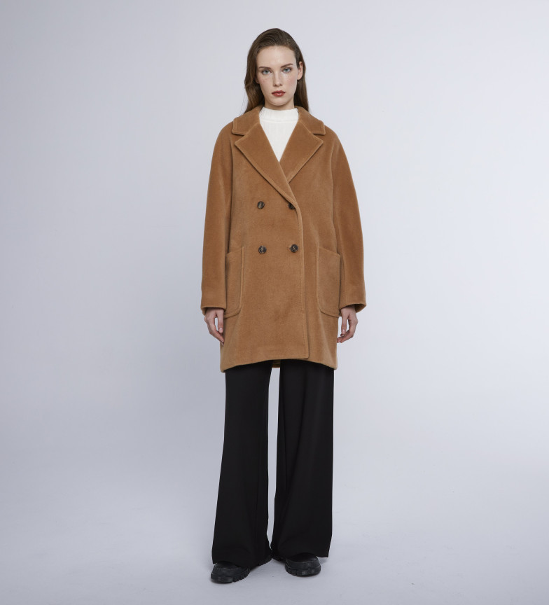 Marella Abrigo Aprilia marrón