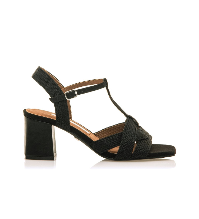 Mariamare Sandalias 68455 negro -Altura tacón 8,5cm-