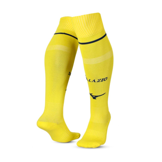 Medias Mizuno Lazio Segunda Equipación 2024-2025 Niño Tuscan Yellow