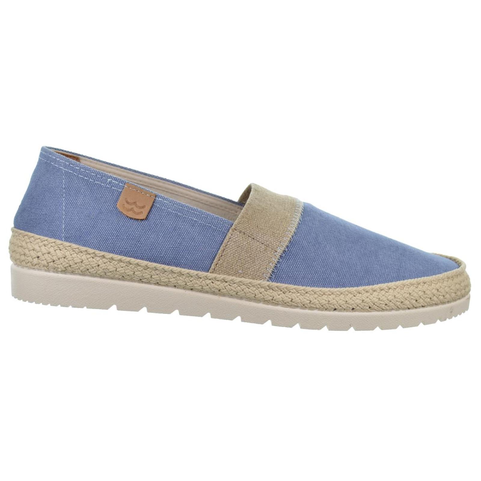 Mediterranea 40001 Alpargata Lona Confort Elásticos Hombre