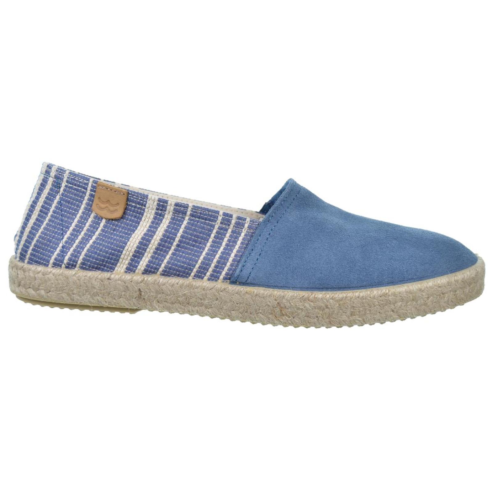 Mediterranea 40032 Alpargata Serraje y Textil Confort Hombre