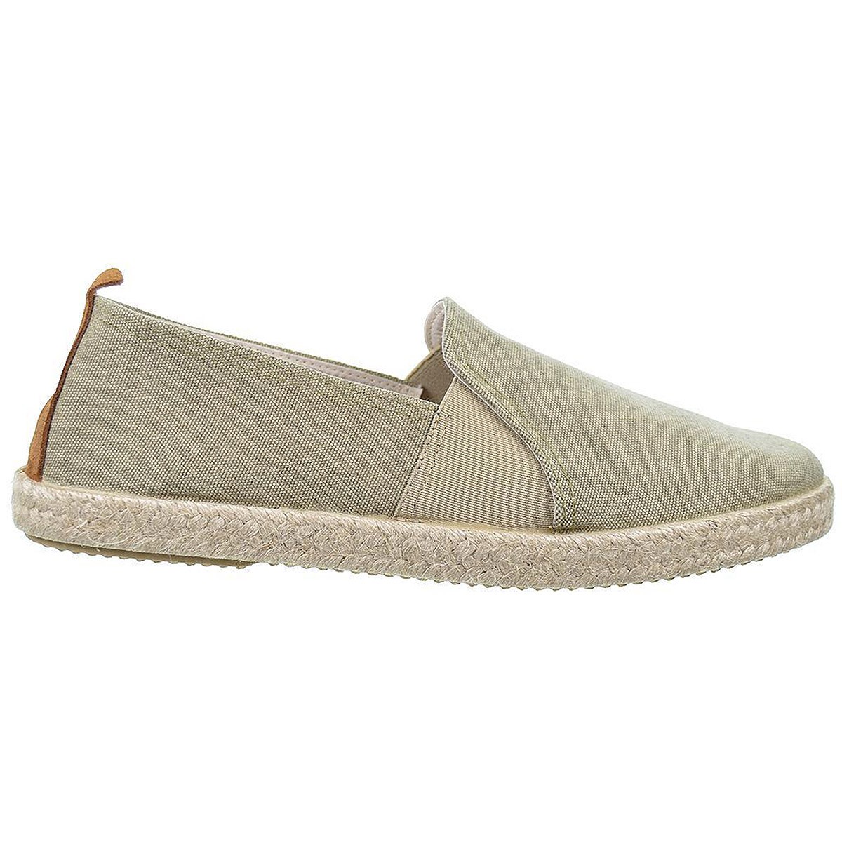 Mediterranea Alpargata lona Textil Acolchada Piso Yute Mujer