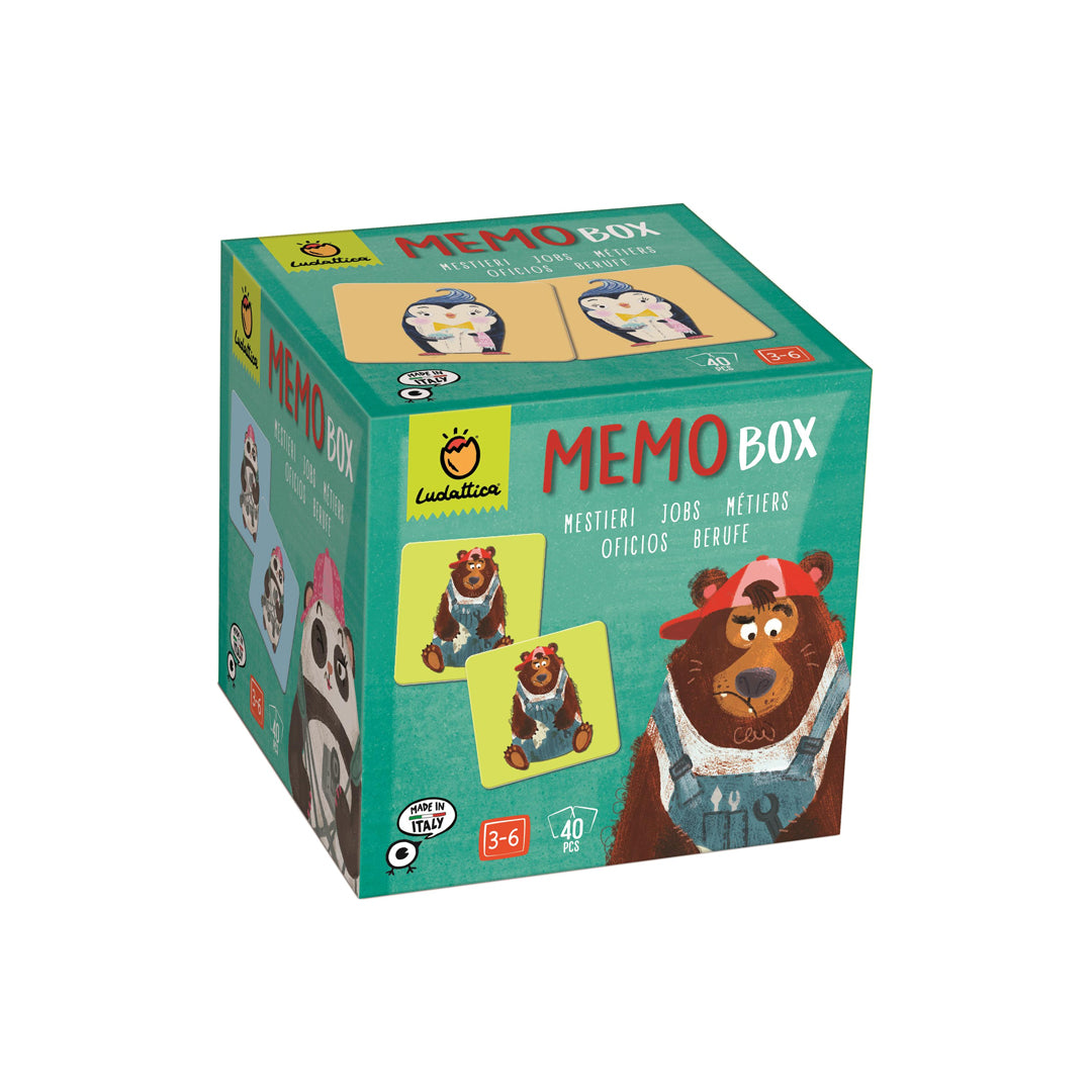 Juego de memoria Ludattica MemoBox Oficios