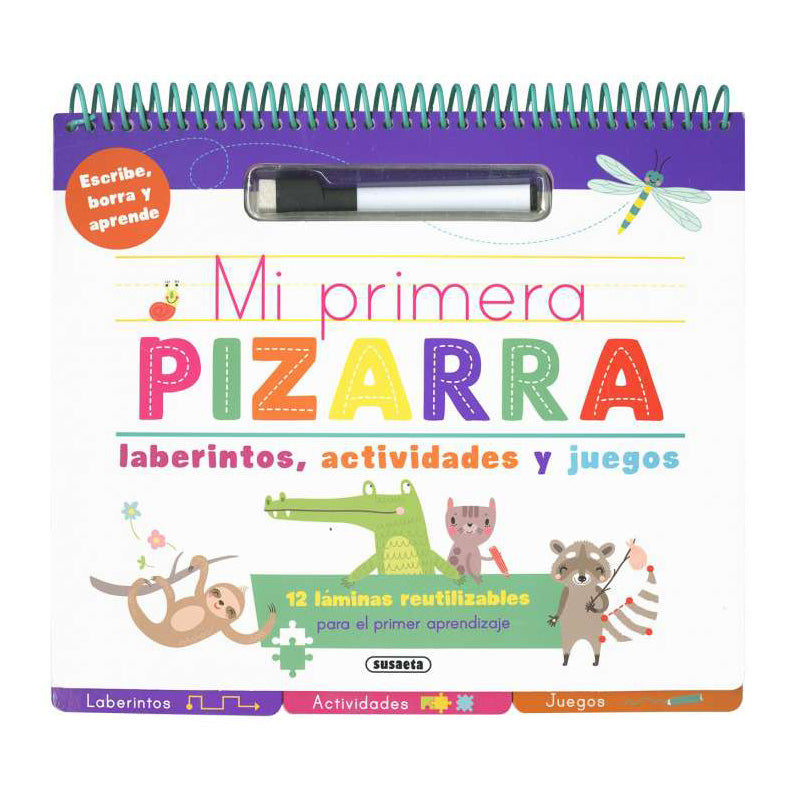 Mi primera pizarra: Laberintos, actividades y juegos
